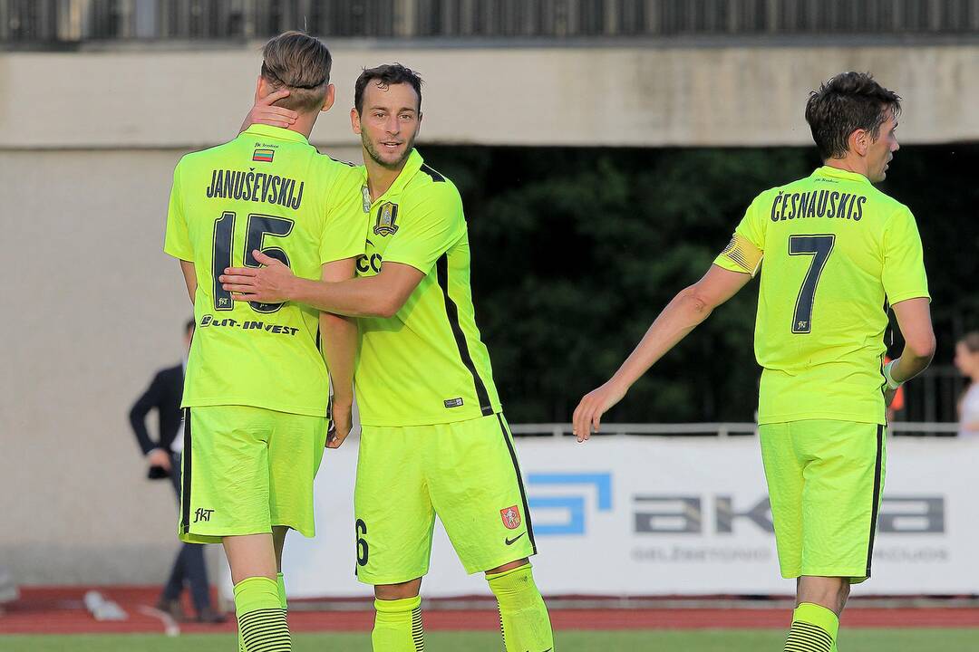 A lyga: „Kauno Žalgiris“ – FK „Trakai“ 1:2