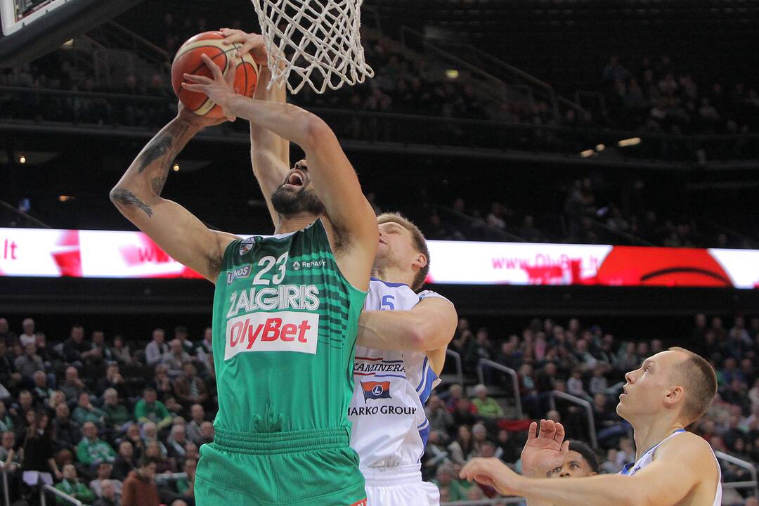 LKL: „Žalgiris“ – „Neptūnas“ 77:67