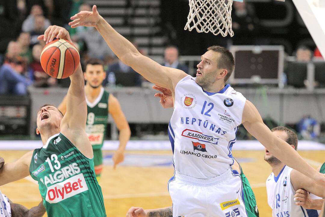 LKL: „Žalgiris“ – „Neptūnas“ 77:67