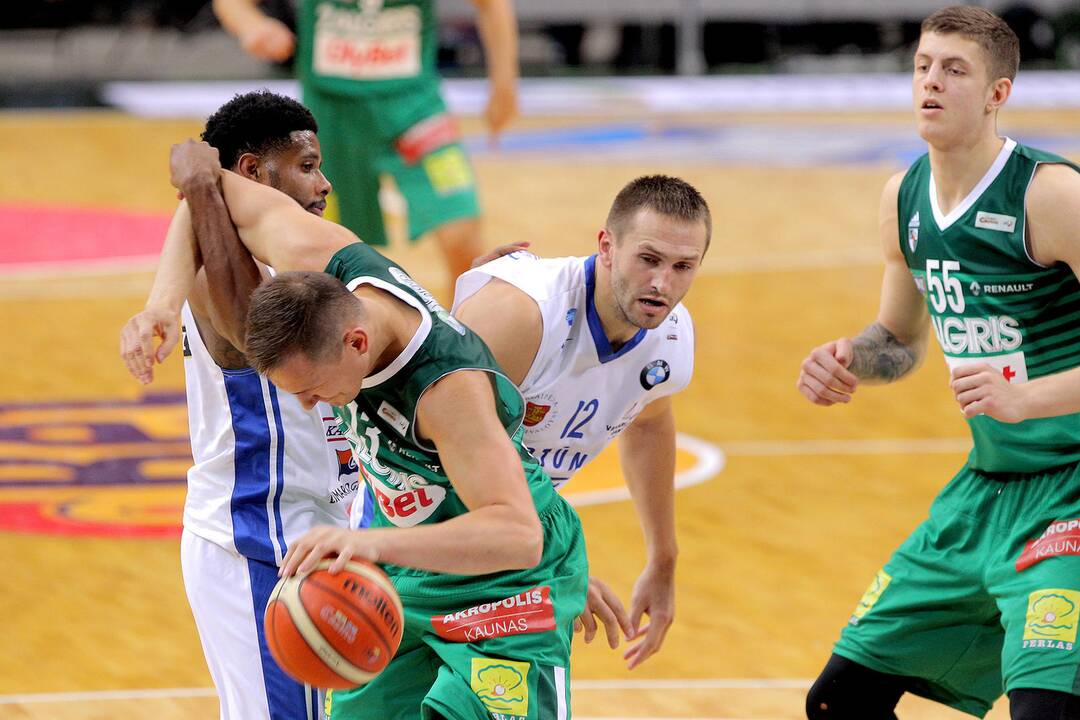 LKL: „Žalgiris“ – „Neptūnas“ 77:67