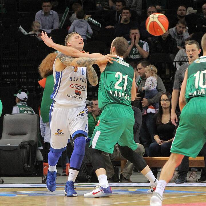 LKL: „Žalgiris“ – „Neptūnas“ 77:67