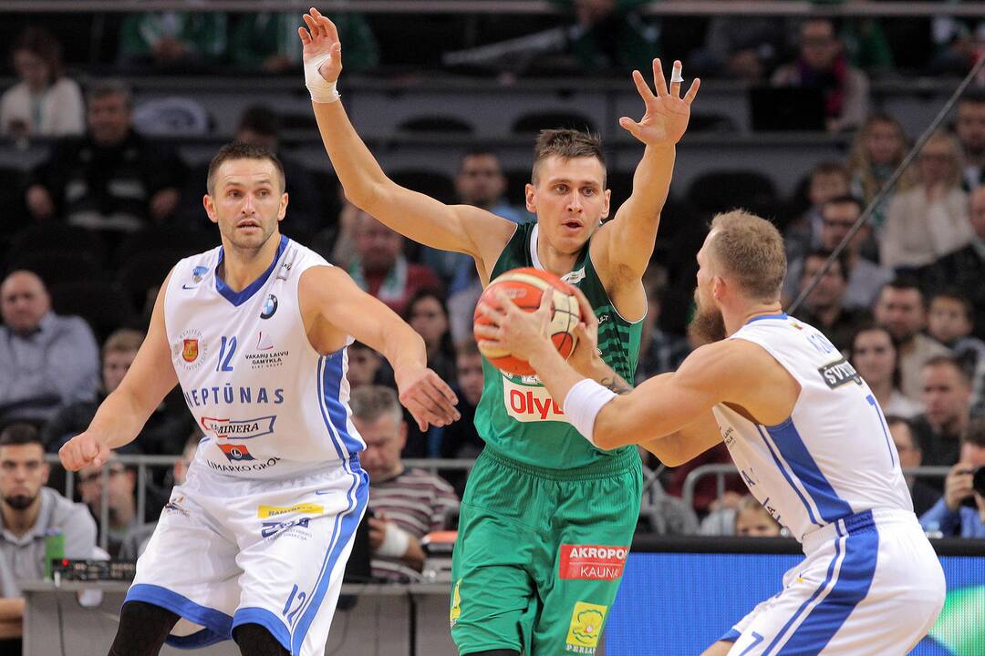 LKL: „Žalgiris“ – „Neptūnas“ 77:67