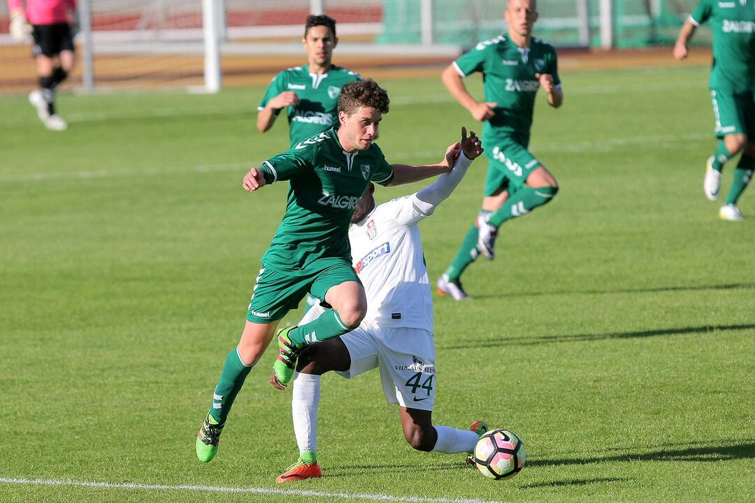 A lyga: „Kauno Žalgiris“ – Vilniaus „Žalgiris“ 2:0