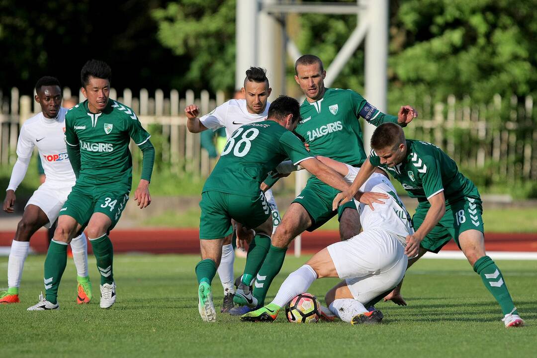 A lyga: „Kauno Žalgiris“ – Vilniaus „Žalgiris“ 2:0