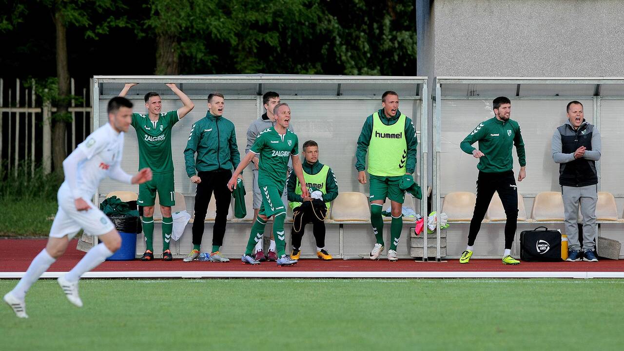 A lyga: „Kauno Žalgiris“ – Vilniaus „Žalgiris“ 2:0
