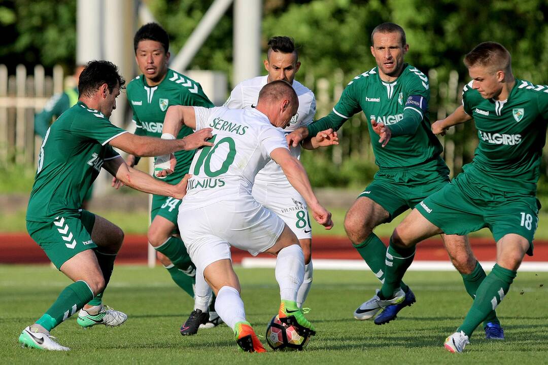 A lyga: „Kauno Žalgiris“ – Vilniaus „Žalgiris“ 2:0