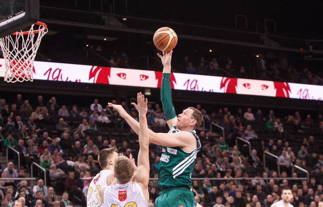 LKL rungtynės "Žalgiris - Pieno žvaigždės"