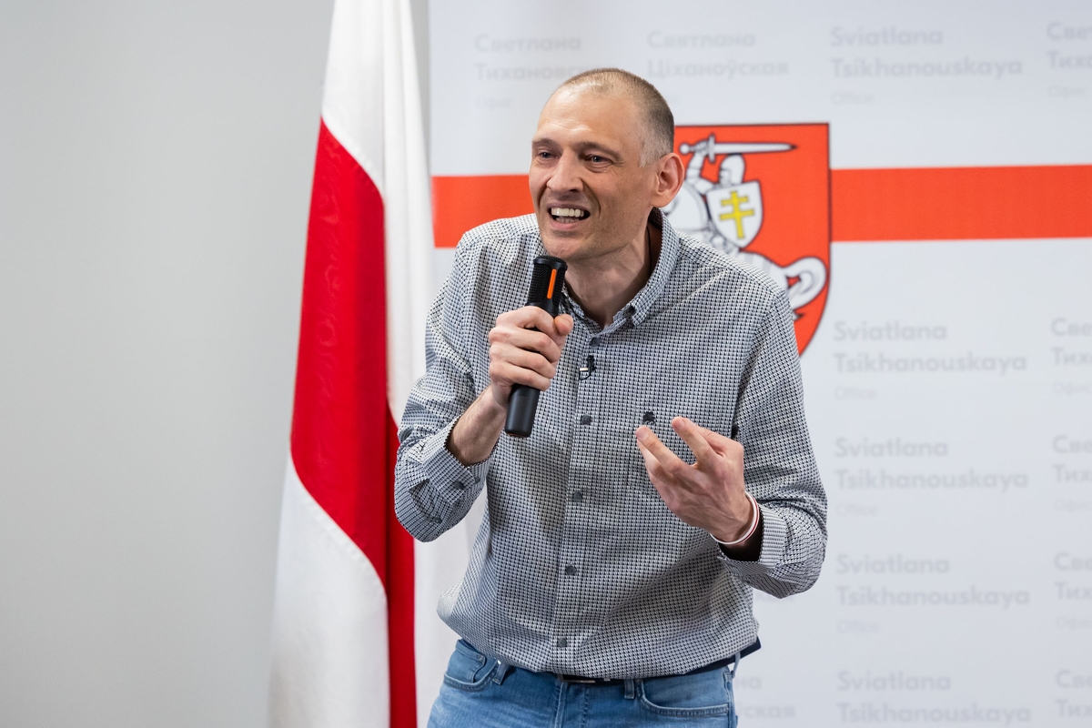Sviatlanos Cichanouskajos spaudos konferencija
