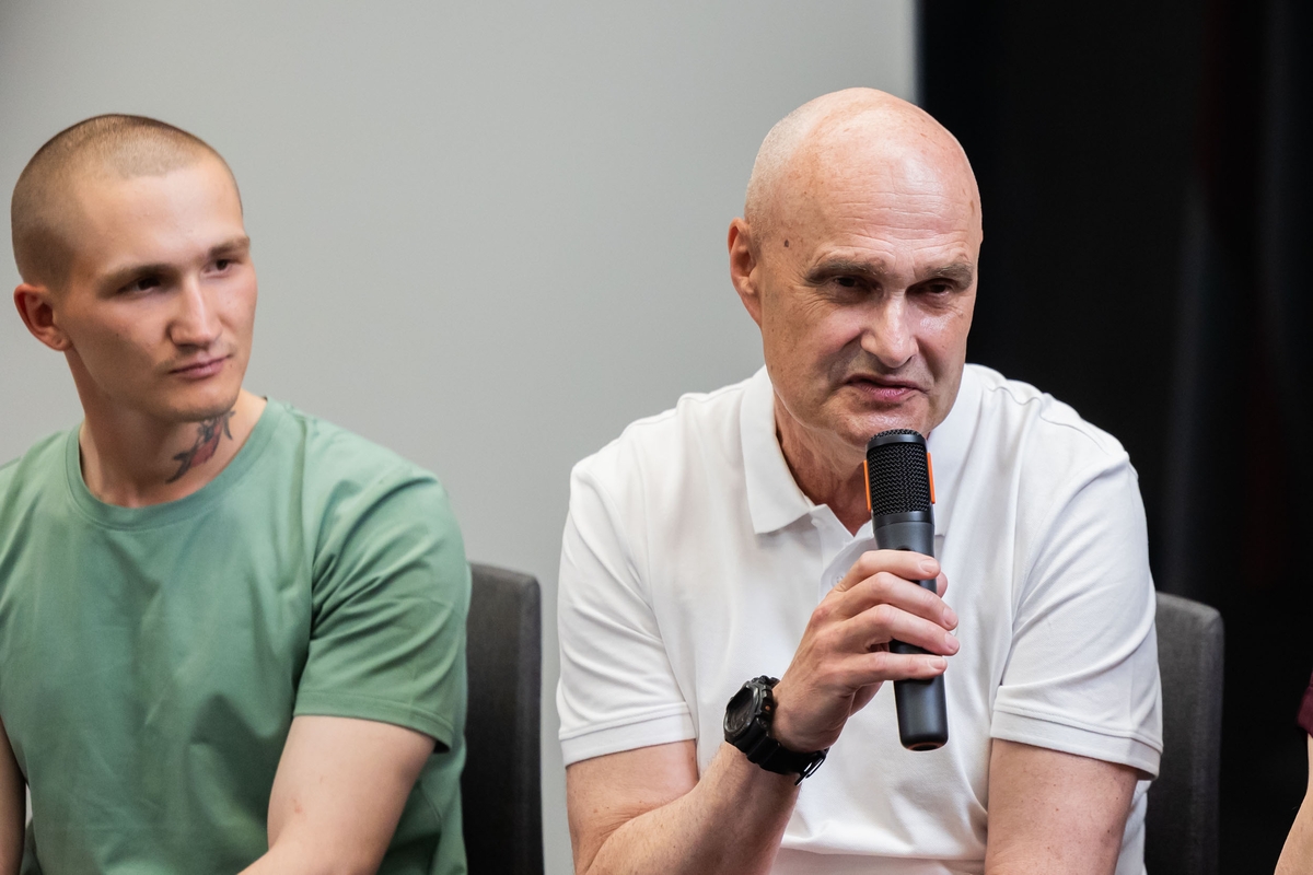 Sviatlanos Cichanouskajos spaudos konferencija