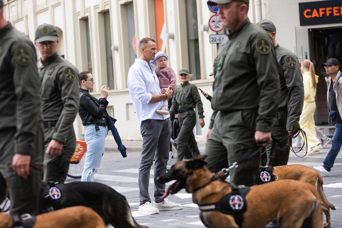 Pasieniečių dienos paradas