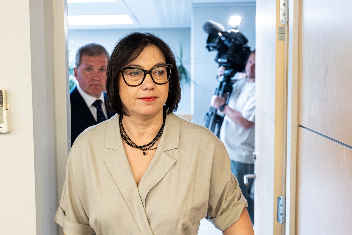 TS-LKD frakcijos posėdis, kuriame dalyvauja ministrė Popovienė