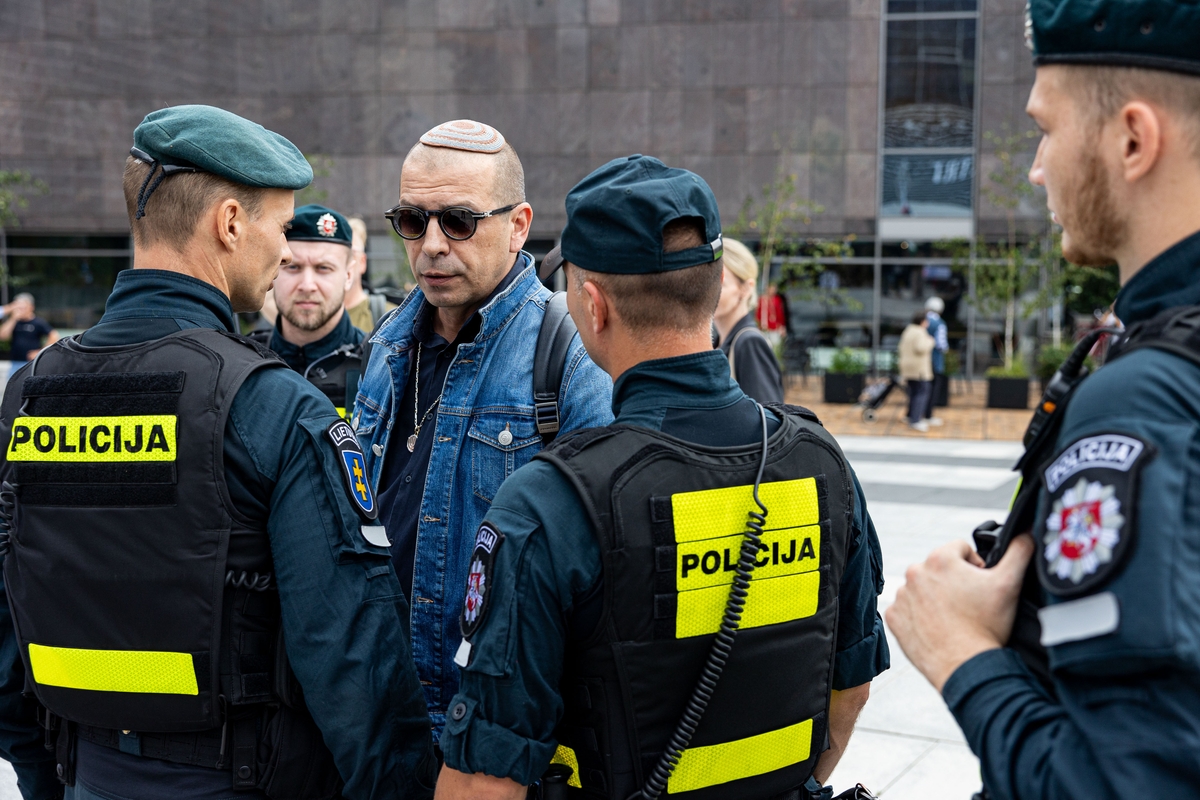 Demonstracija prieš badą Gazos Ruože