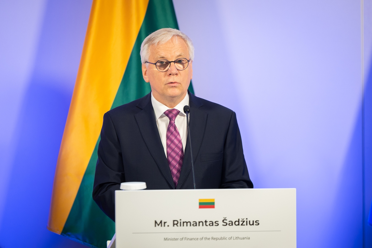 Finansų ministrų spaudos konferencija