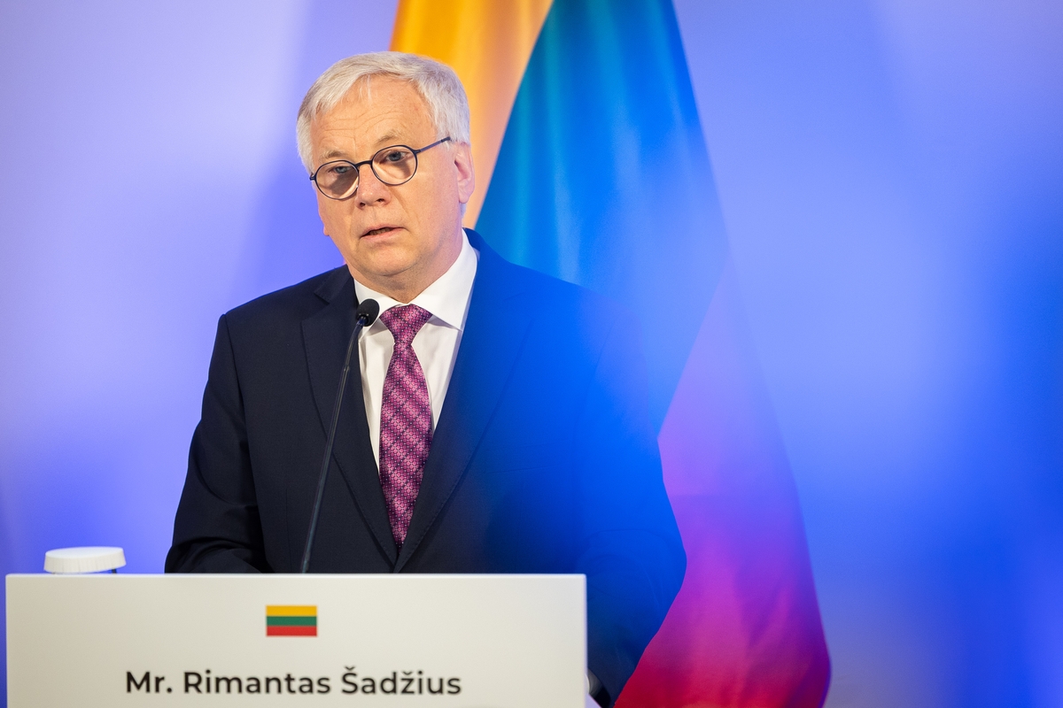 Finansų ministrų spaudos konferencija