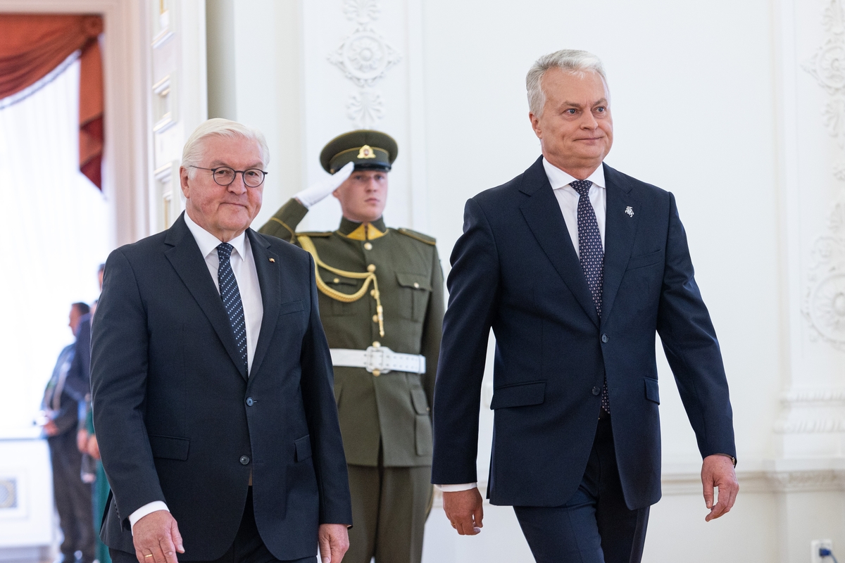 Lietuvoje lankosi Vokietijos prezidentas – dalyvaus Valstybės dienos renginiuose