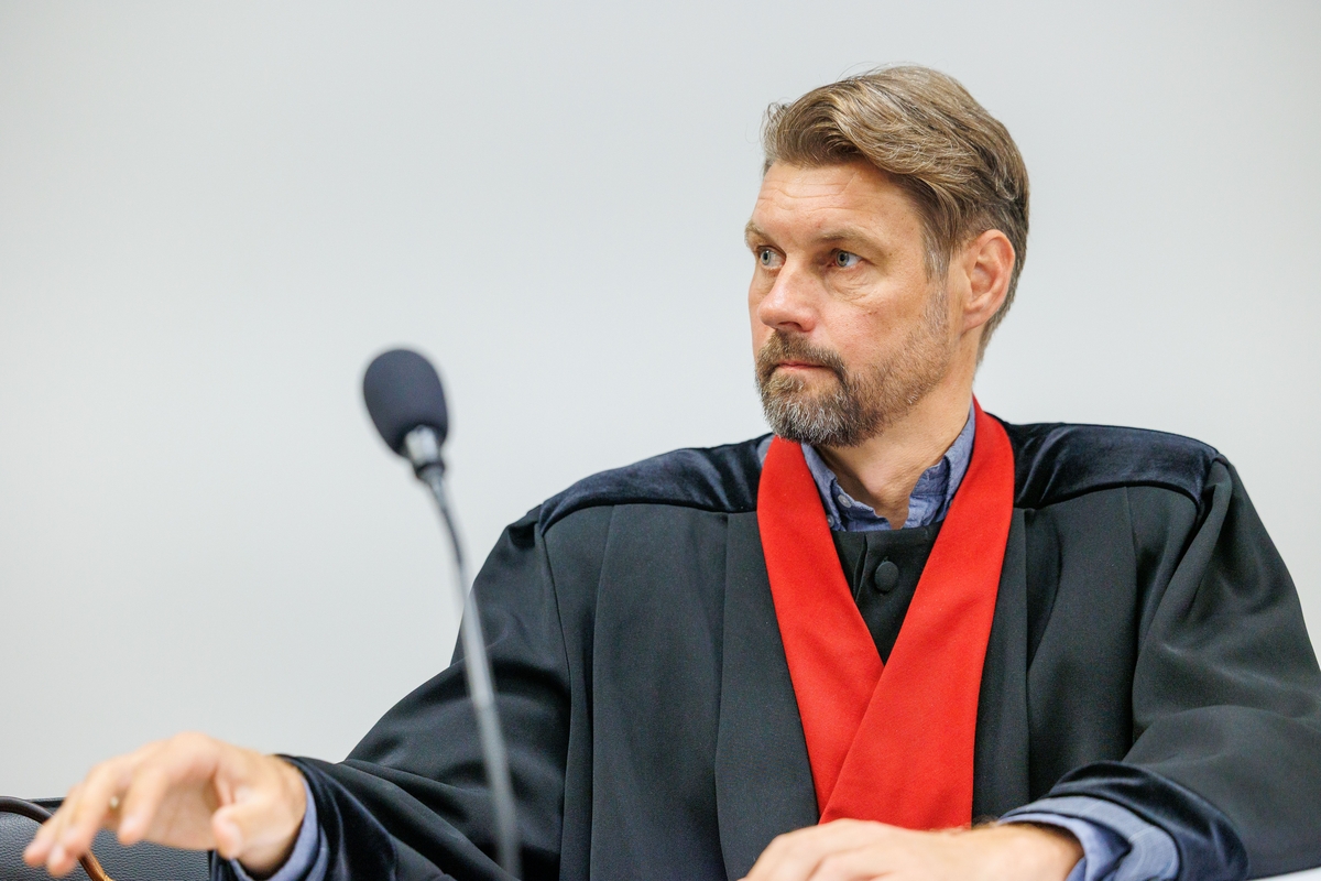 Kauno apygardos teisme pradėta nagrinėti paminklo Merkinėje išniekinimo byla