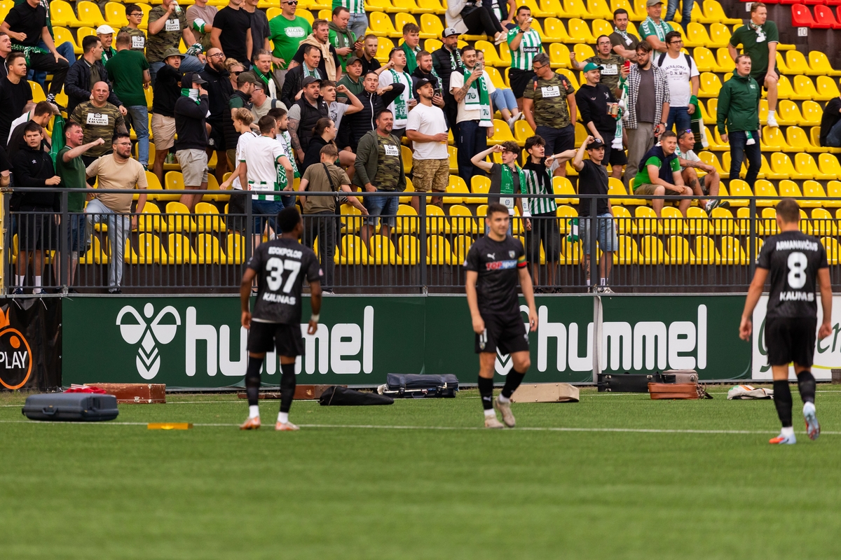 A lygos rungtynės: Vilniaus „Žalgiris“ – „Kauno Žalgiris“ 1:2