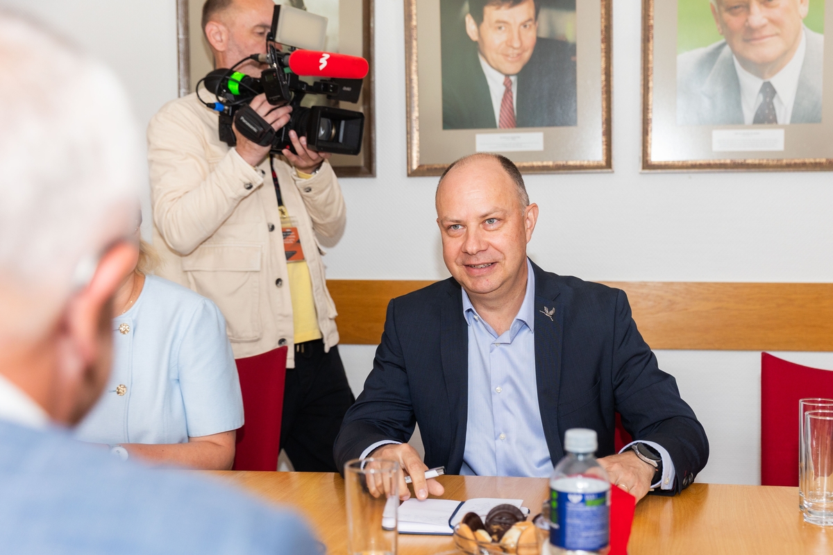 LSDP susitiko su Lietuvos valstiečių ir žaliųjų sąjunga