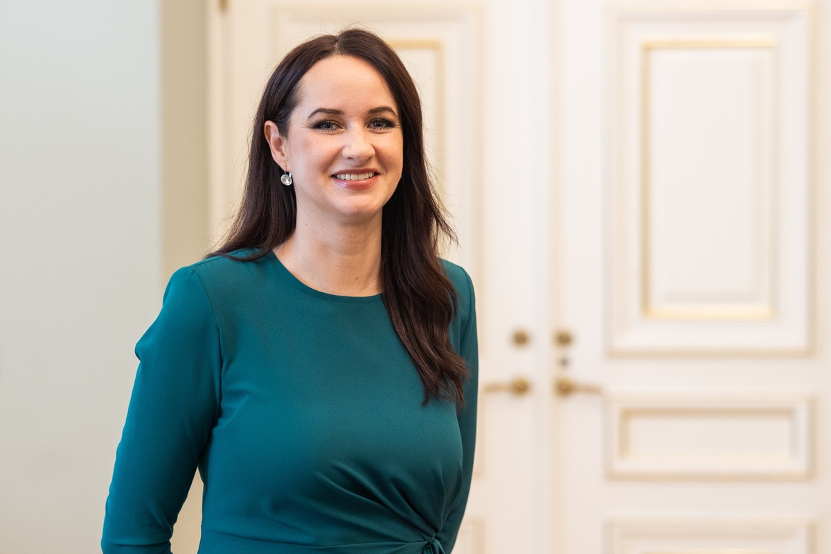 Nausėda susitiko su Ruginiene