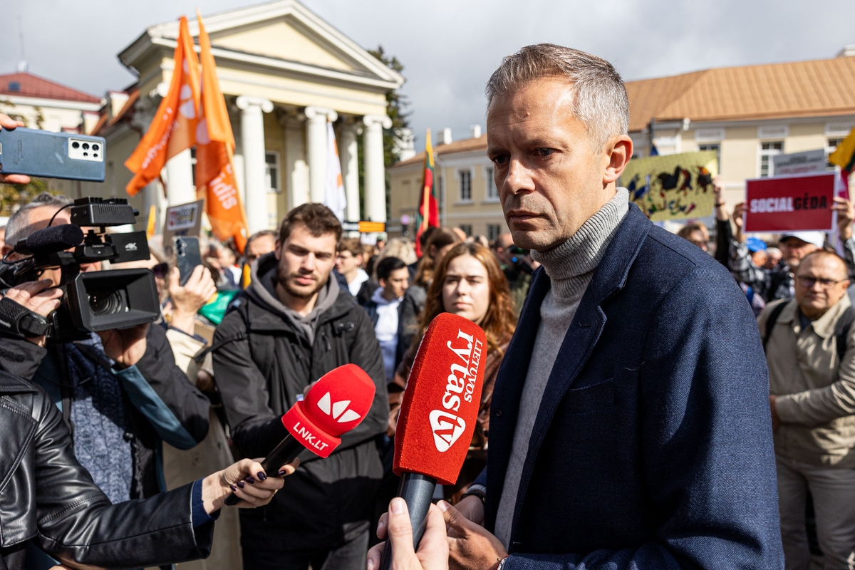 Sostinėje – protestas „Gėdos diena“