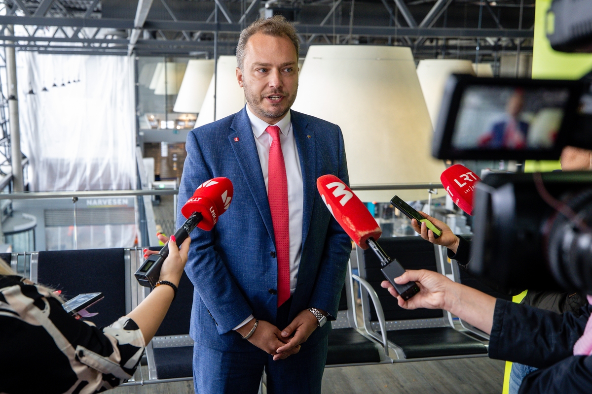 Kauno oro uoste pristatyta plėtros eiga ir nauja skrydžių kryptis