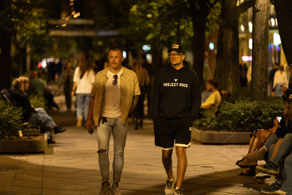 Po Robbie Williamso koncerto: Kauno gatvėse pasklido didžiulė minia  
