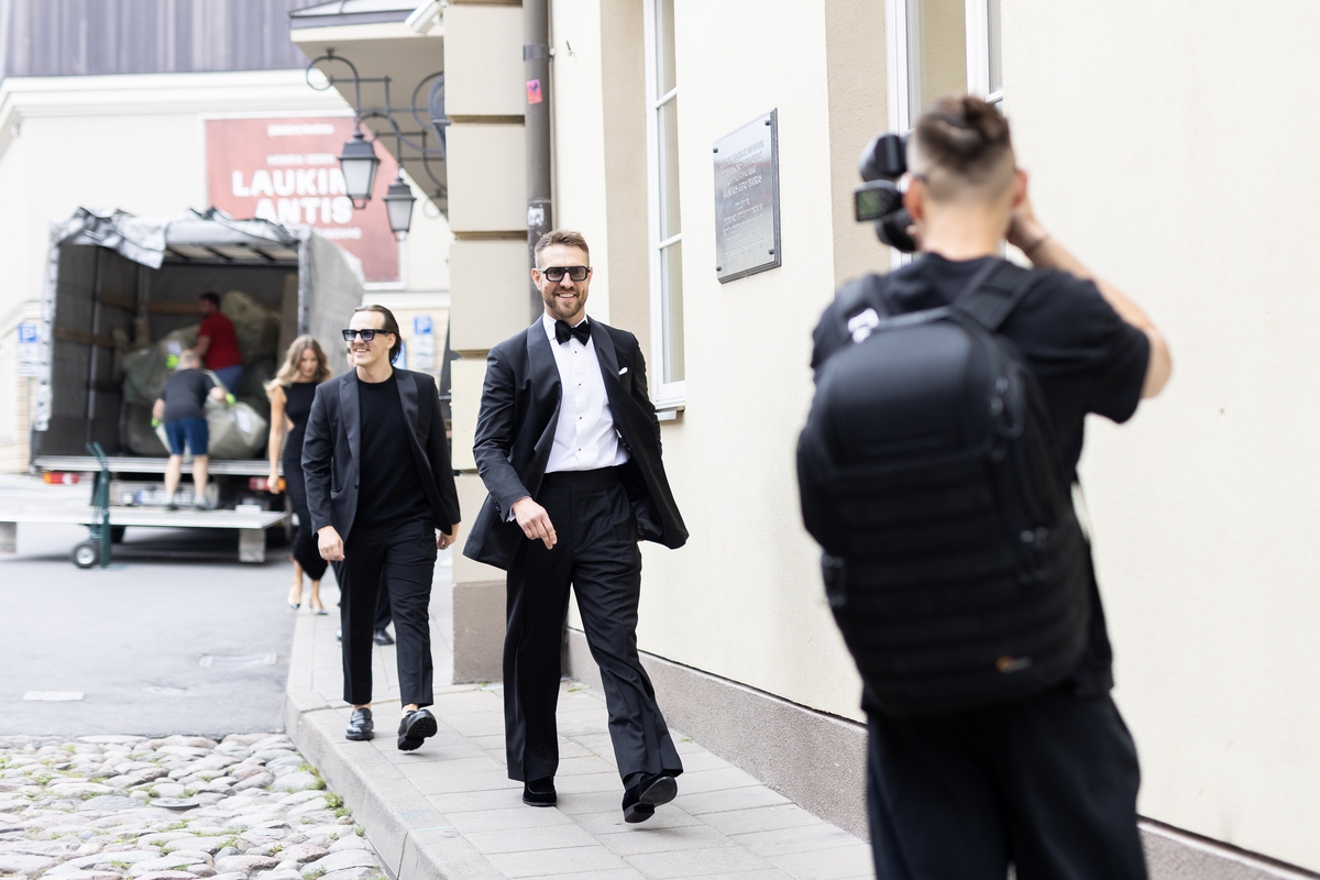Vilniuje susituokė aktoriai Mantas Stonkus ir Gelminė Glemžaitė 