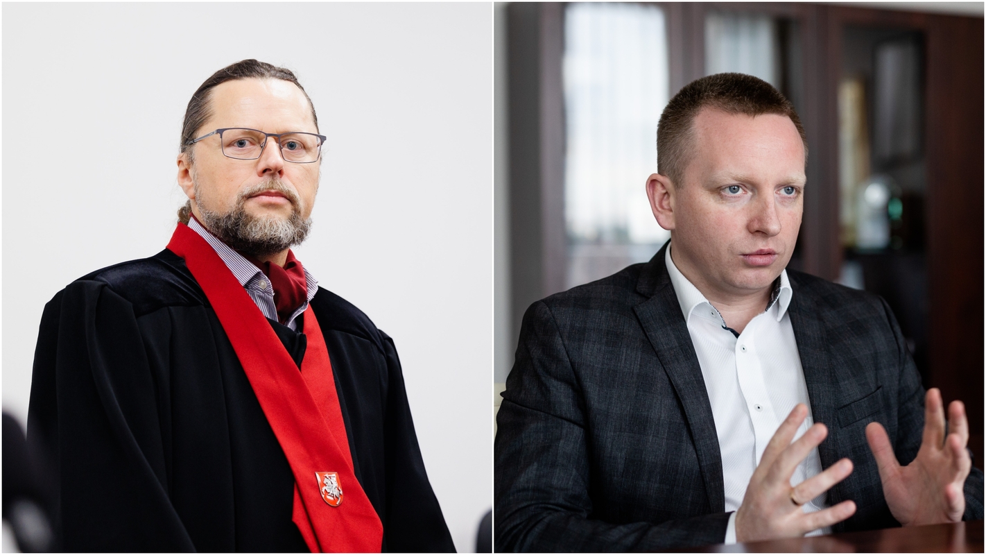 Darius Valkavičius (kairėje) ir Povilas Isoda