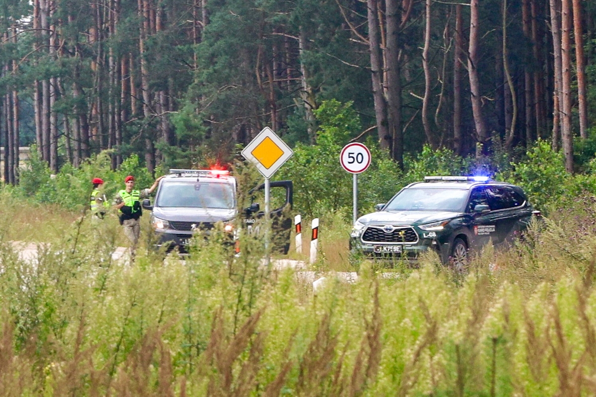 Drono iš Baltarusijos įskridimas į Lietuvą – teisėsaugos akiratyje