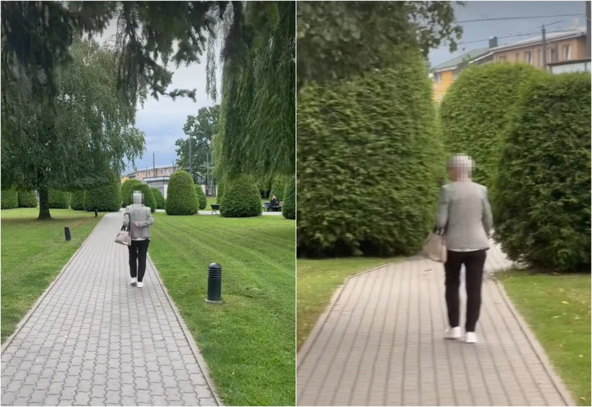 Kauno klinikose – nemaloni akistata: moteris apstumdė praeivius ir paleido keiksmų tiradą