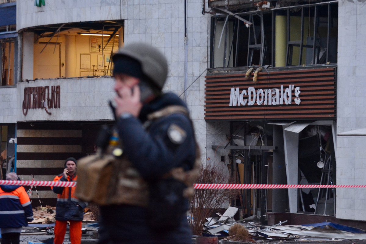 Ukrainoje sulaikytas „McDonald's“ restorane šaudęs vyras