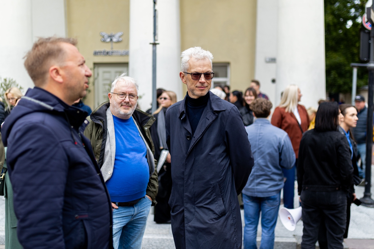 Sostinėje – protestas „Gėdos diena“