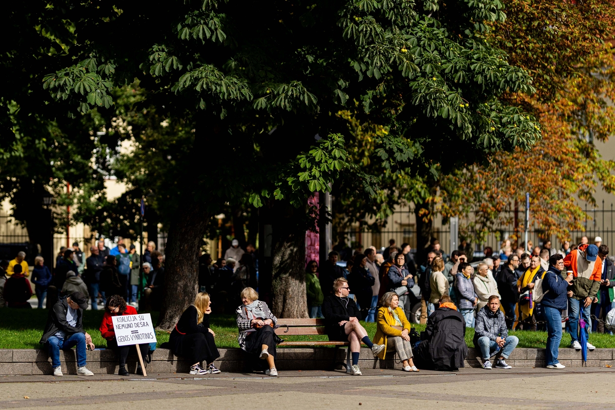 Sostinėje – protestas „Gėdos diena“