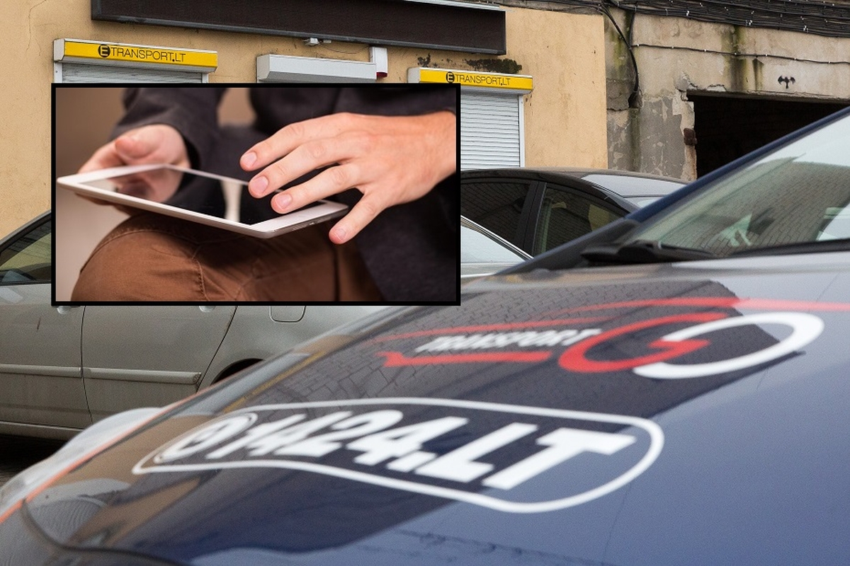Taksi automobilyje planšetinį kompiuterį palikęs vyras: kreipiausi ir į policiją