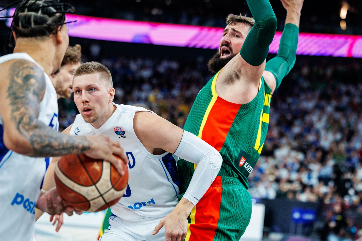  Europos vyrų krepšinio čempionatas: Suomija – Lietuva