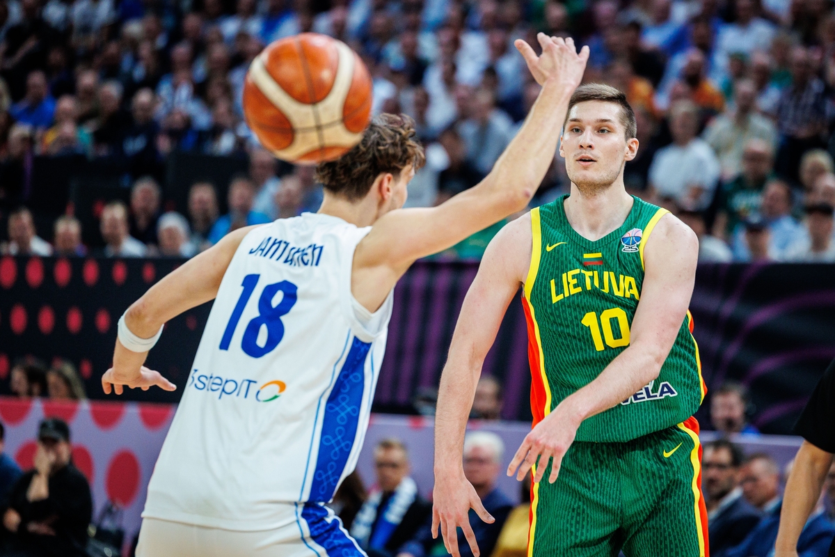  Europos vyrų krepšinio čempionatas: Suomija – Lietuva