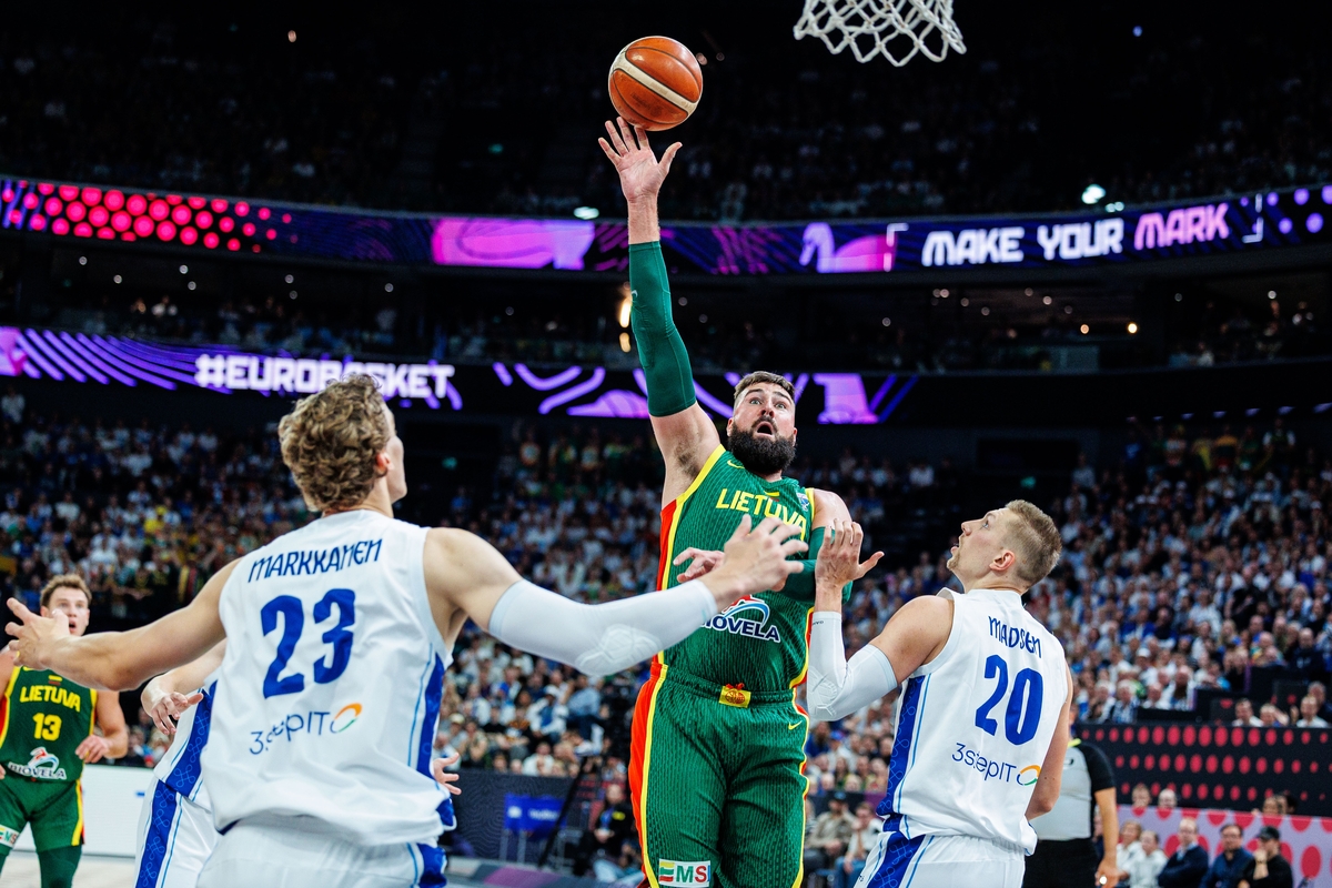  Europos vyrų krepšinio čempionatas: Suomija – Lietuva