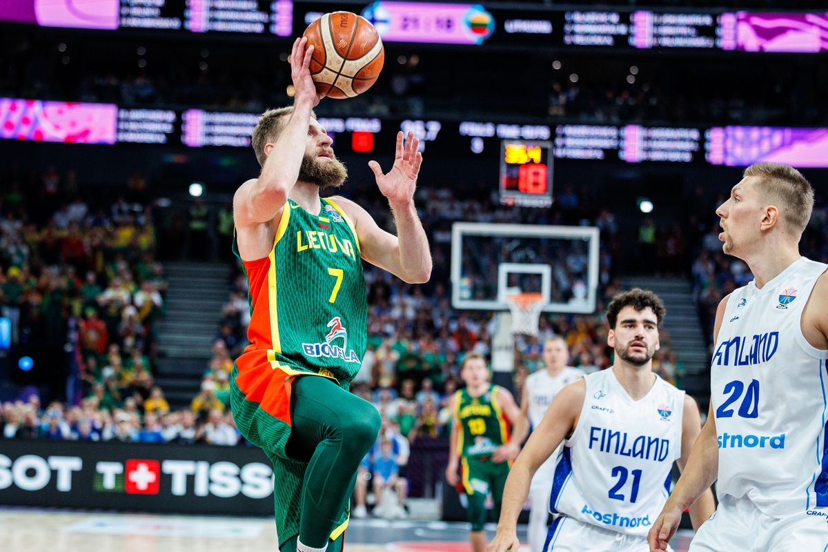  Europos vyrų krepšinio čempionatas: Suomija – Lietuva