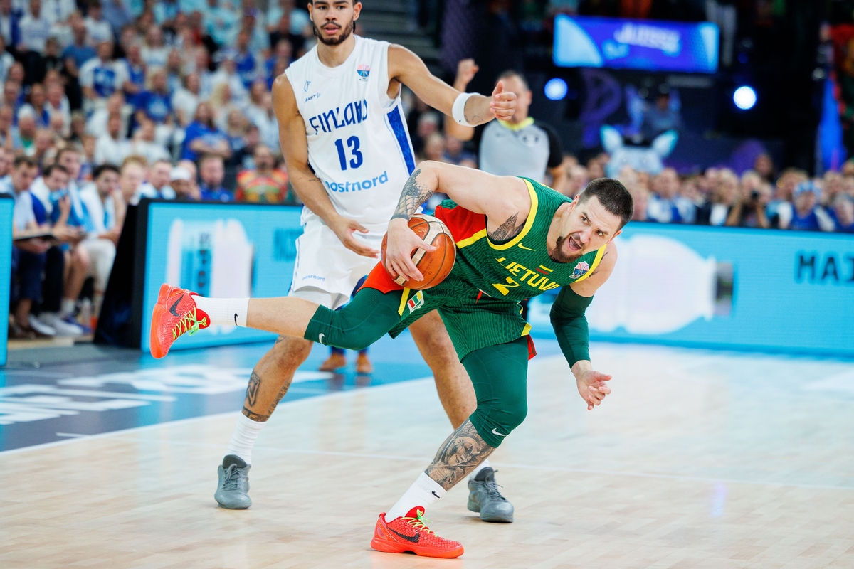  Europos vyrų krepšinio čempionatas: Suomija – Lietuva