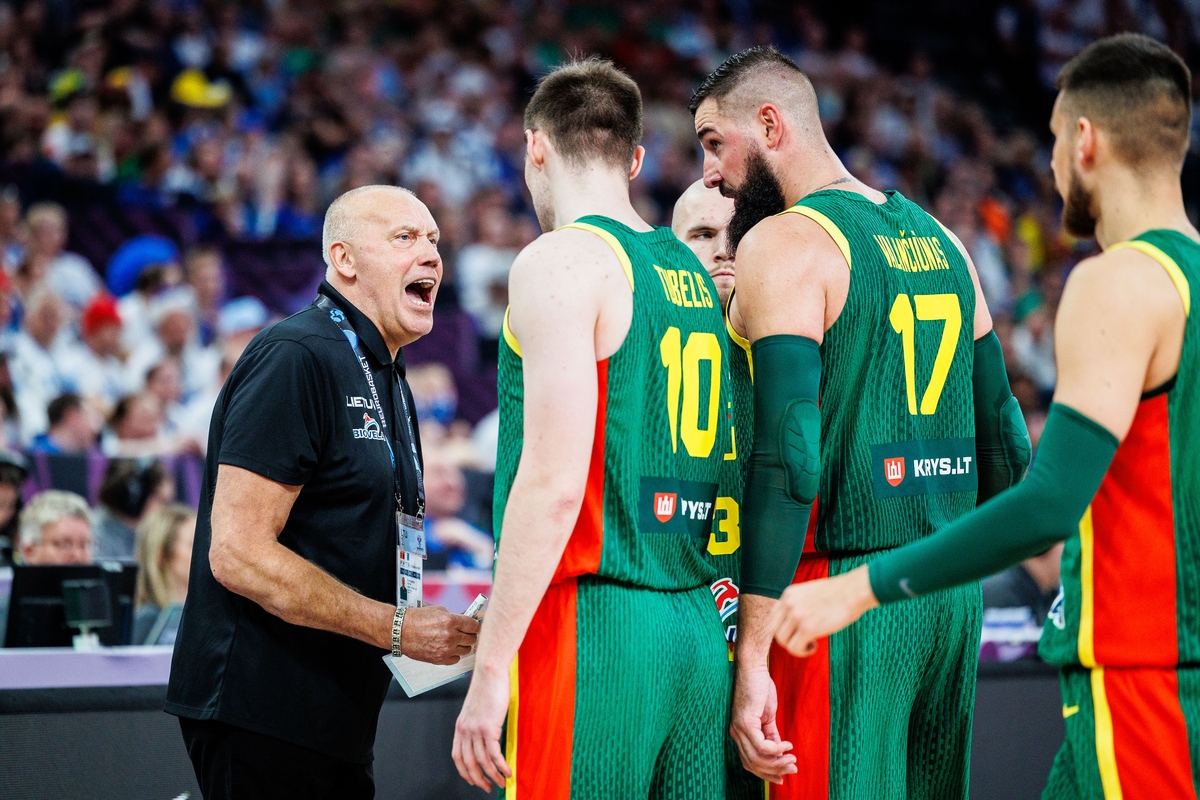 Lietuvos vyrų krepšinio rinktinė Europos čempionate liko penkta