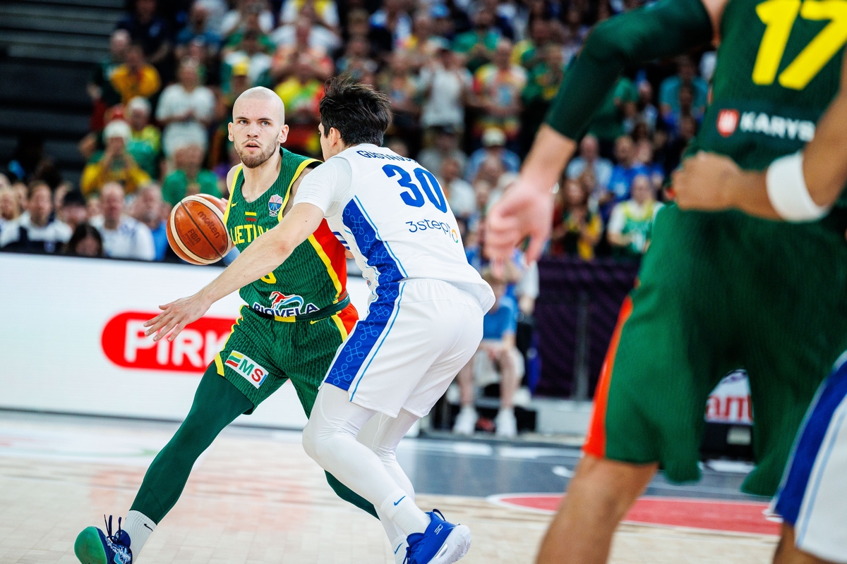  Europos vyrų krepšinio čempionatas: Suomija – Lietuva