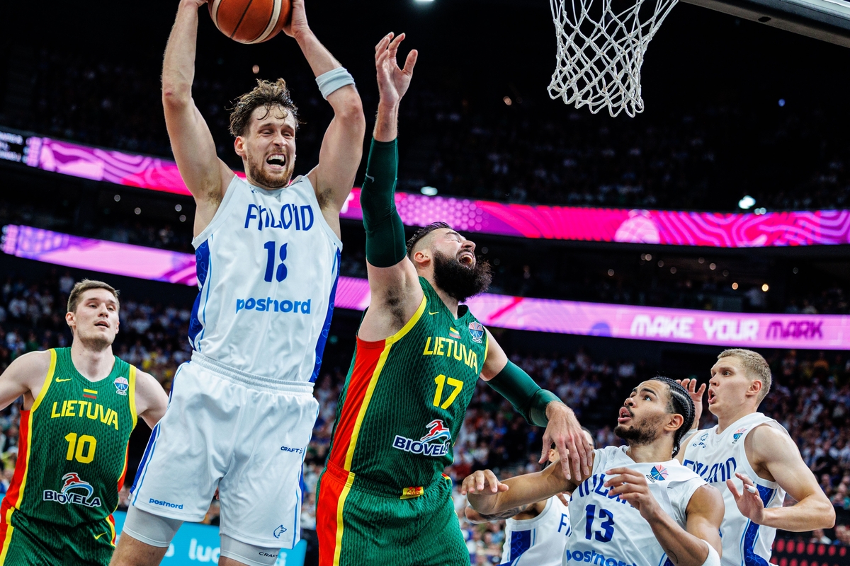  Europos vyrų krepšinio čempionatas: Suomija – Lietuva