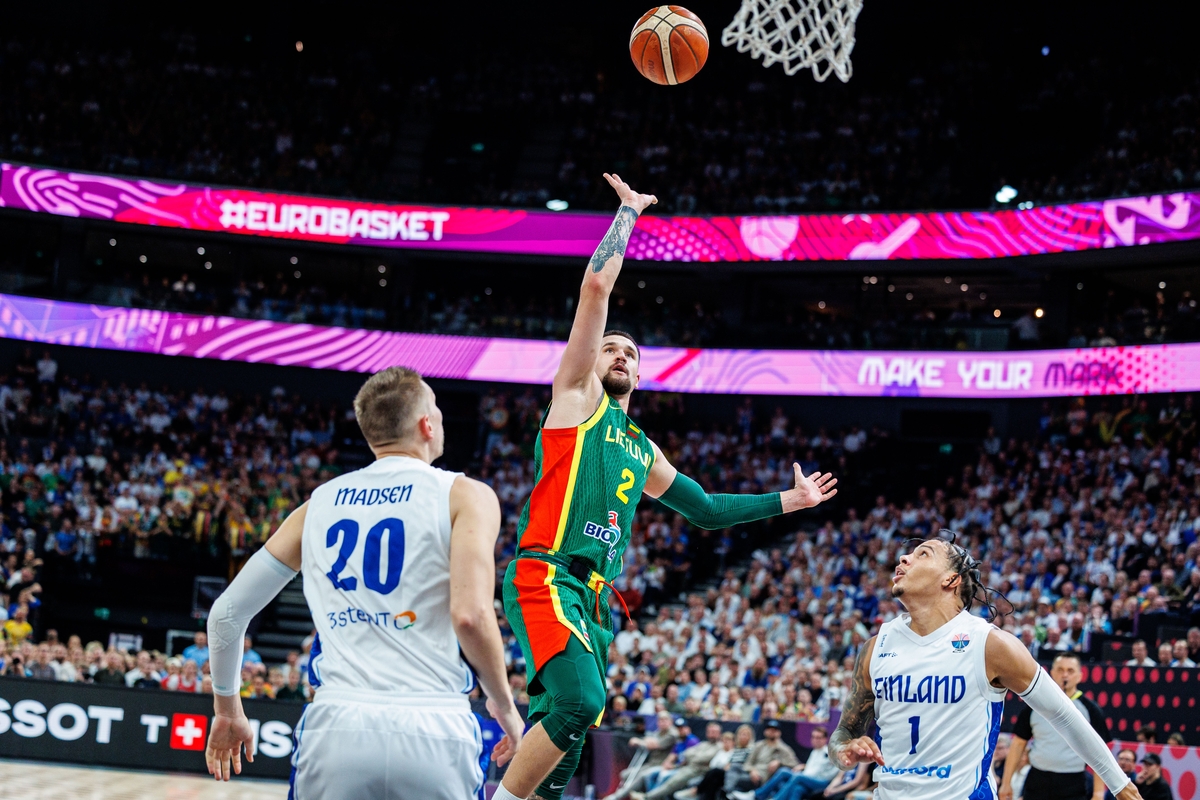  Europos vyrų krepšinio čempionatas: Suomija – Lietuva