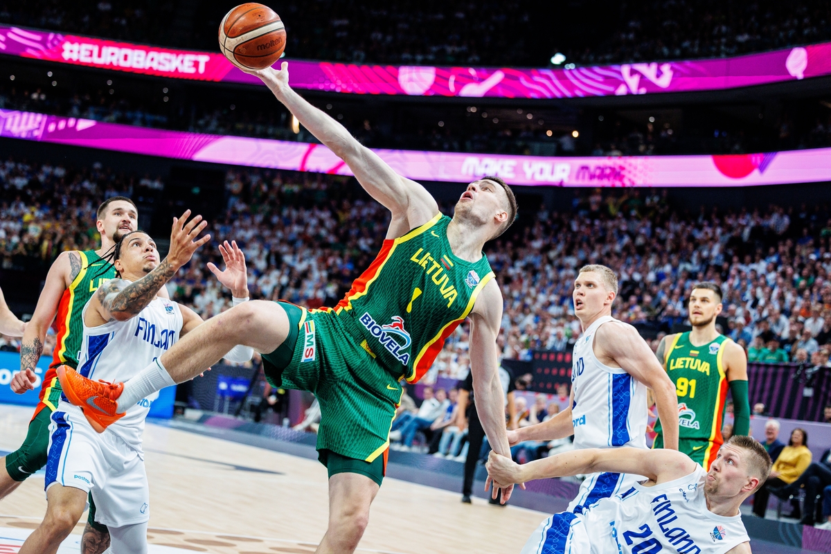  Europos vyrų krepšinio čempionatas: Suomija – Lietuva