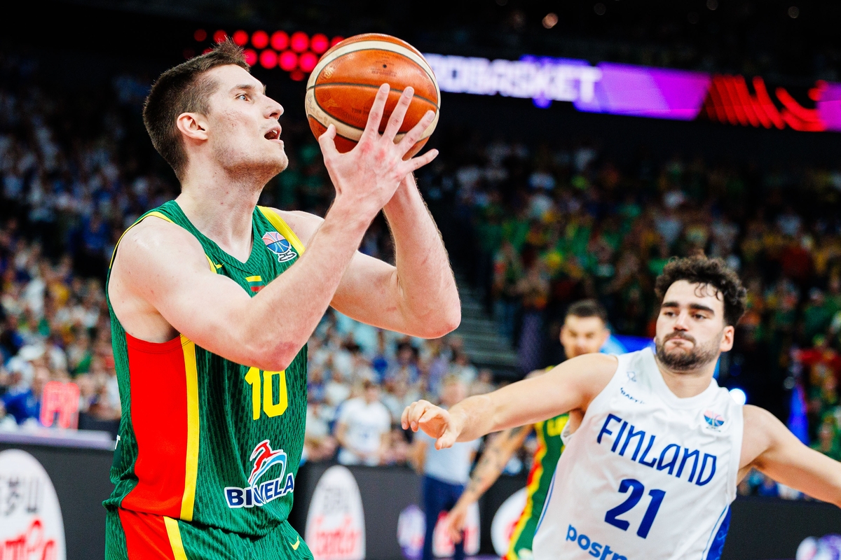 Europos vyrų krepšinio čempionatas: Suomija – Lietuva