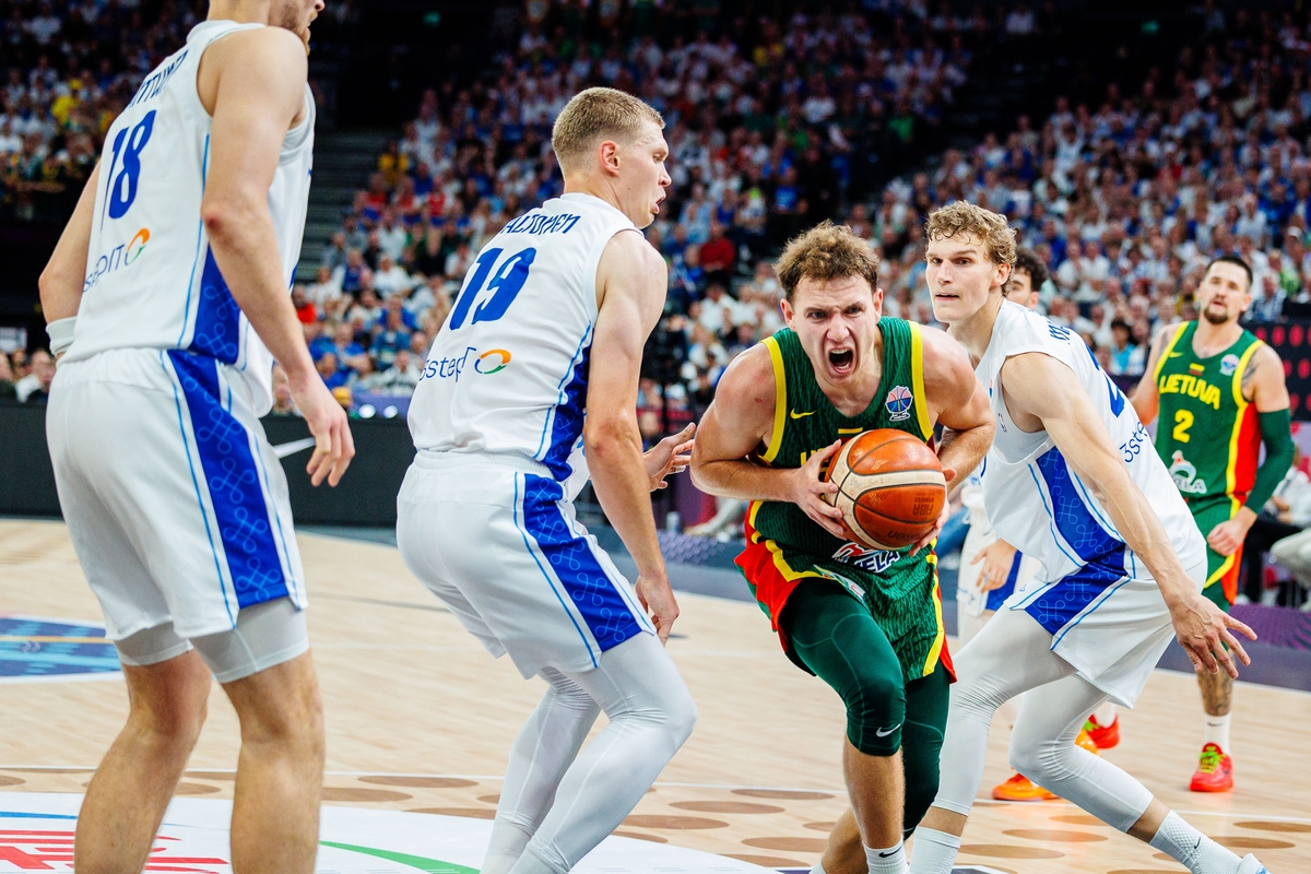  Europos vyrų krepšinio čempionatas: Suomija – Lietuva