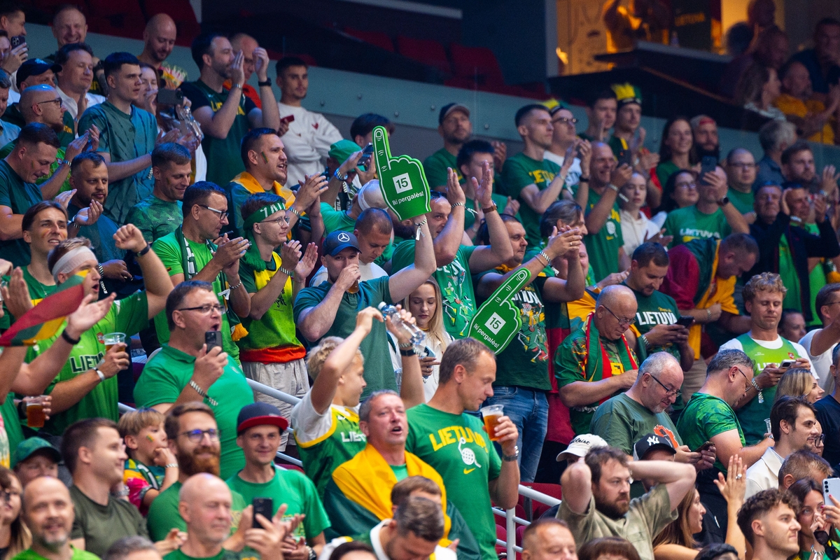 „EuroBasket 2025“ rungtynės Lietuva–Graikija