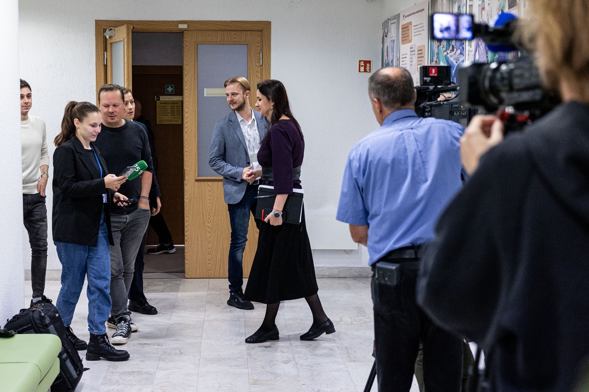 Demokratų frakcija „Vardan Lietuvos“ susitiko su Inga Ruginiene