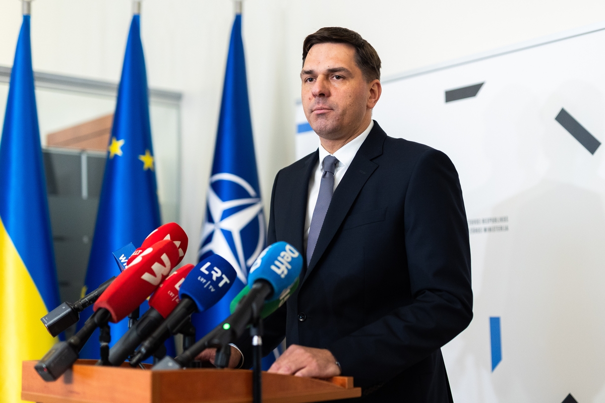 Kultūros ministras Ignotas Adomavičius susitiko su žiniasklaidos atstovais