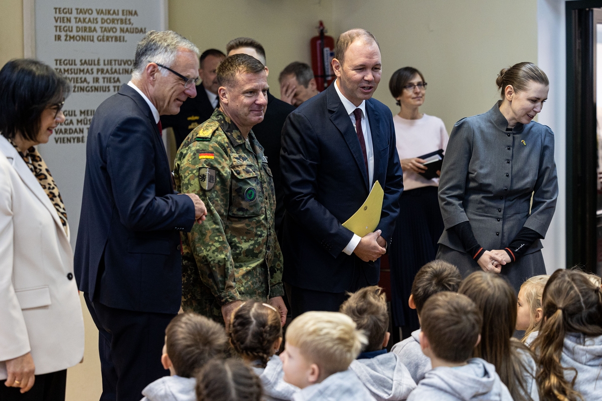 Vokiškos mokyklos atidarymas Vilniuje